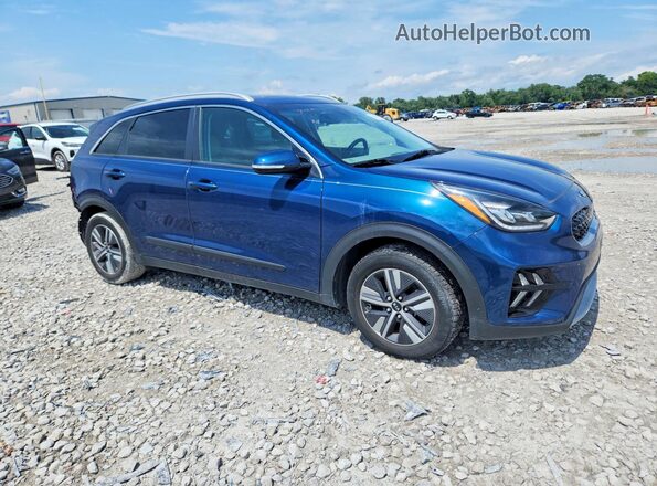 KNDCC3LD1L5432432 2020 KIA NIRO Blue Przód prawy