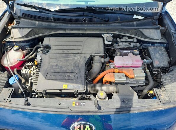 KNDCC3LD1L5432432 2020 KIA NIRO Blue Widok wnętrza z tyłu