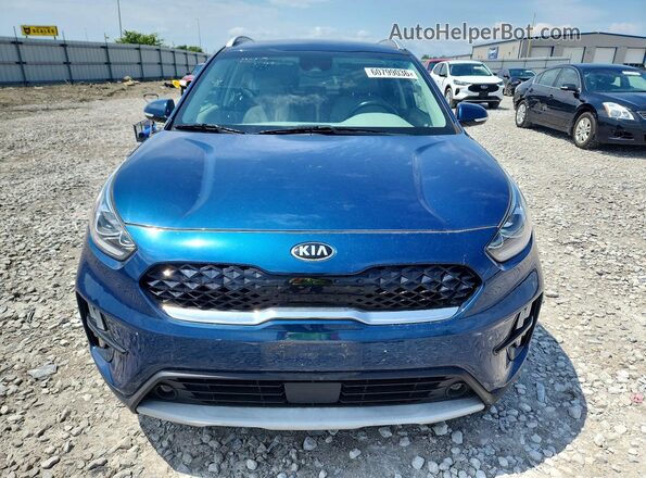 KNDCC3LD1L5432432 2020 KIA NIRO Blue Widok z przodu