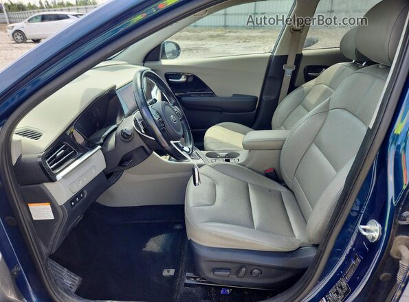 KNDCC3LD1L5432432 2020 KIA NIRO Blue Widok wnętrza z przodu