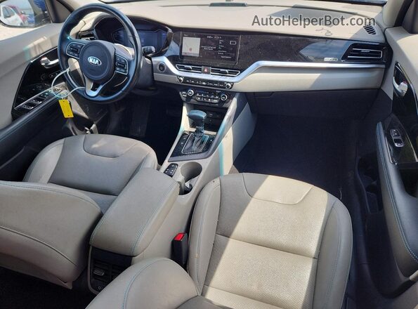 KNDCC3LD1L5432432 2020 KIA NIRO Blue Widok deski rozdzielczej