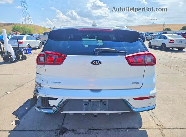 KNDCC3LDXK5222149 2019 KIA NIRO White Հետևի տեսք