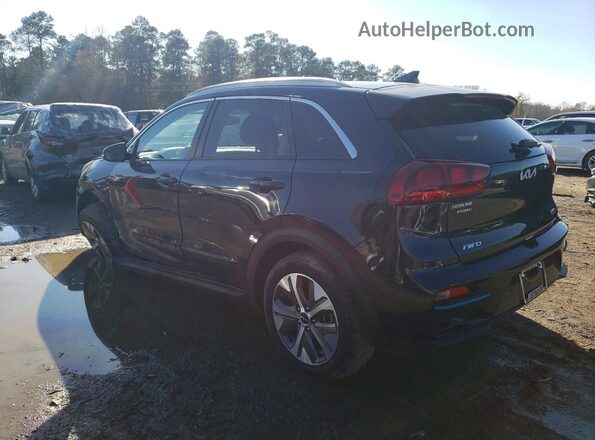 KNDCC3LG0N5124309 2022 KIA NIRO Black Trasero izquierdo