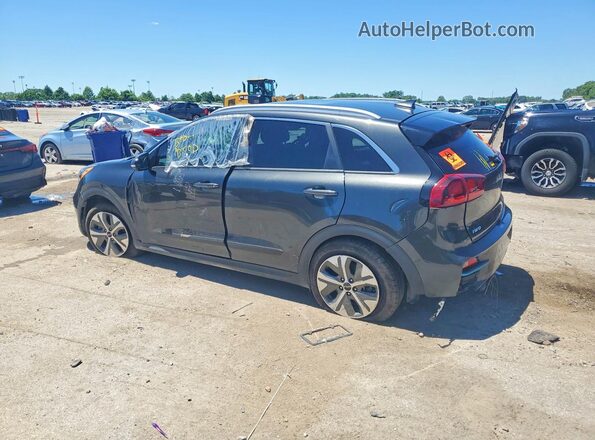 KNDCC3LG2N5160101 2022 KIA NIRO Charcoal Trasero izquierdo