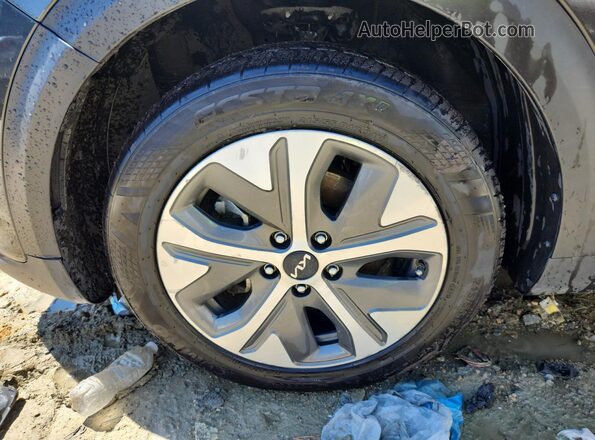 KNDCC3LG2N5160292 2022 KIA NIRO Gray Vista interior de 360 grados