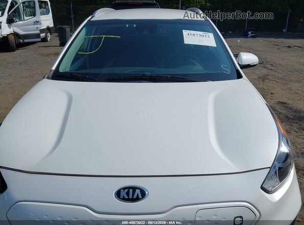 KNDCC3LG5K5023732 2019 KIA NIRO EV White Հետևի տեսք