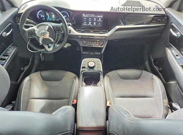 KNDCC3LG6L5070592 2020 KIA NIRO Gray Առջևի վահանակի տեսք
