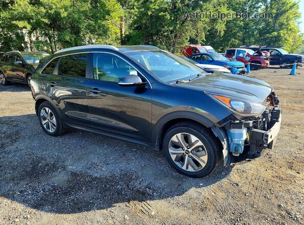 KNDCC3LG6N5160327 2022 KIA NIRO Угольный Передняя правая четверть