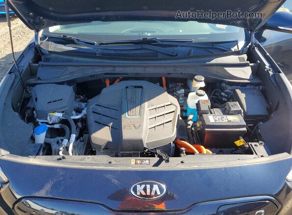 KNDCC3LG7L5072786 2020 KIA NIRO Blue უკანა სალონის ხედი