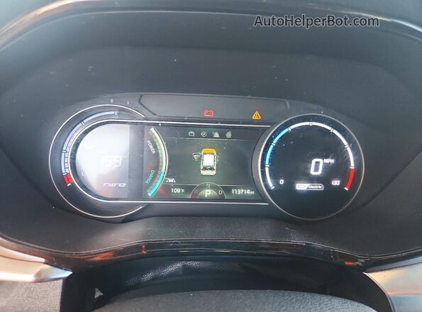 KNDCC3LG7N5124422 2022 KIA NIRO Белый Вид наклейки с VIN-кодом
