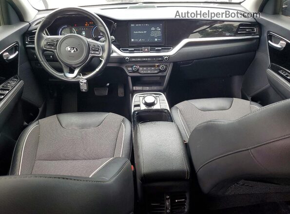 KNDCC3LG8L5062963 2020 KIA NIRO Gray Dashboard view