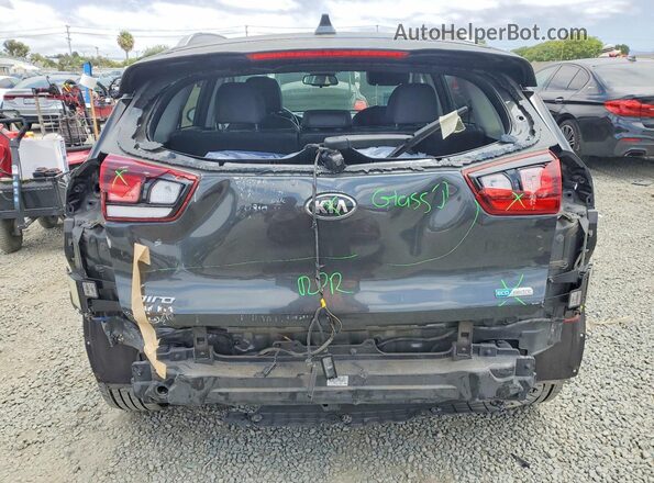 KNDCC3LG8L5070593 2020 KIA NIRO Gray Հետևի տեսք