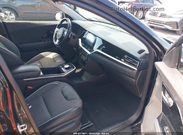 KNDCC3LG9N5158538 2022 KIA NIRO EV Gray Вид салону спереду