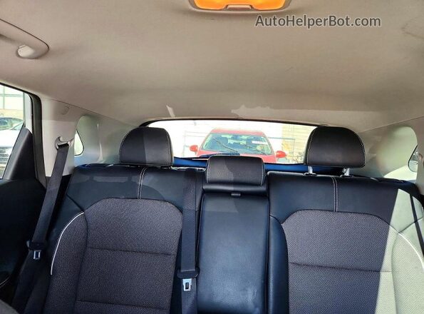 KNDCC3LGXL5074922 2020 KIA NIRO White უკანა სავარძლების ხედი