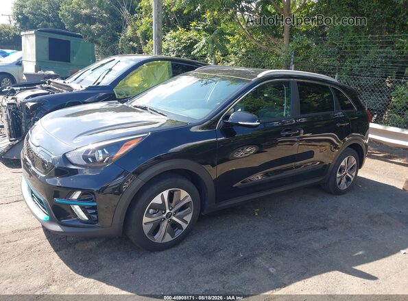 KNDCC3LGXM5098493 2021 KIA NIRO EV Black Սալոնի 360 աստիճան տեսք