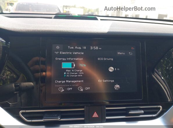 KNDCC3LGXM5098493 2021 KIA NIRO EV Black 