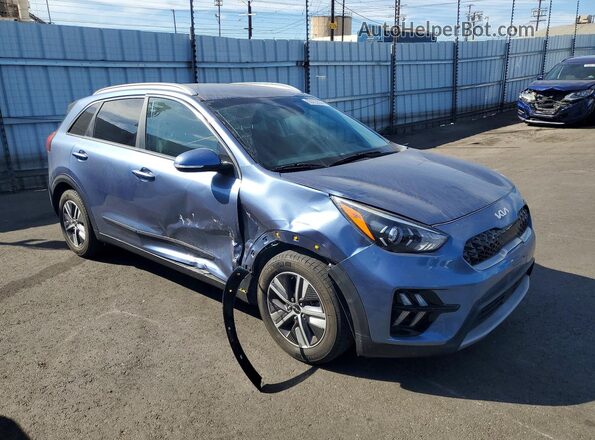 KNDCD3LD2N5537982 2022 KIA NIRO Blue Przód prawy