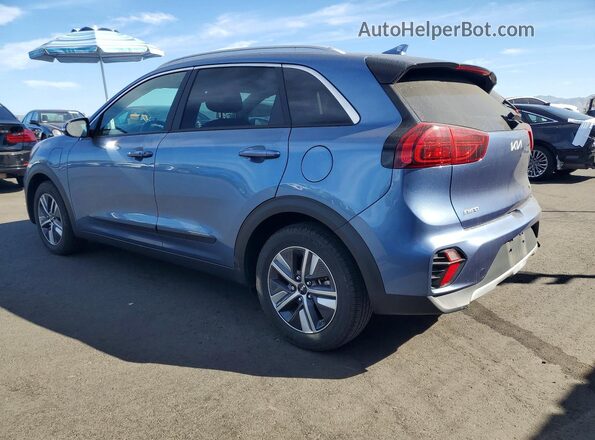 KNDCD3LD2N5537982 2022 KIA NIRO Blue Tył lewy
