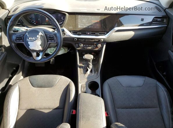 KNDCD3LD5L5387430 2020 KIA NIRO Gray Widok deski rozdzielczej