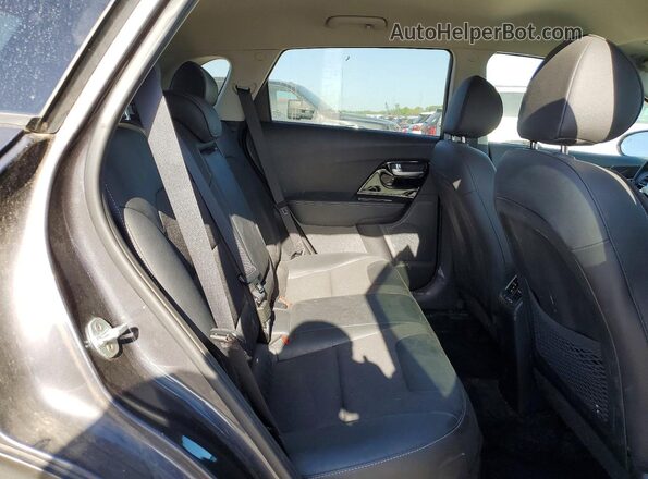 KNDCD3LD5L5387430 2020 KIA NIRO Gray Widok wnętrza z tyłu