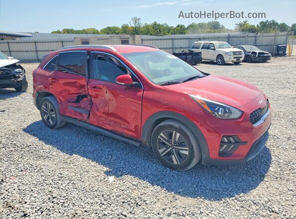 KNDCD3LD6N5547057 2022 KIA NIRO Красный Передняя правая четверть