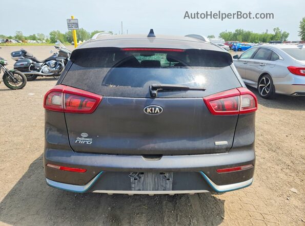 KNDCD3LD7K5312209 2019 KIA NIRO Black უკანა ხედი