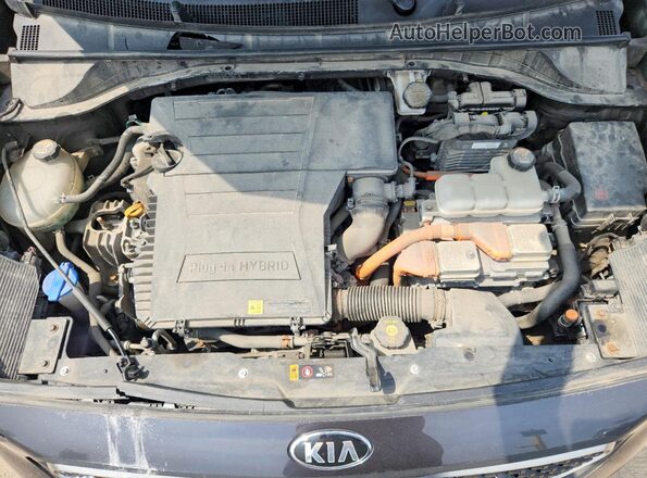 KNDCD3LD7K5312209 2019 KIA NIRO Black უკანა სალონის ხედი