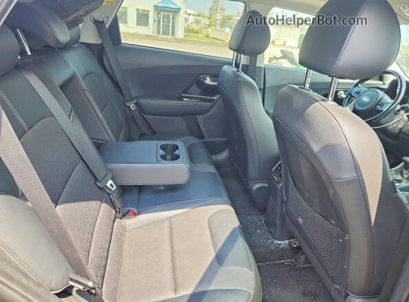 KNDCD3LD7K5312209 2019 KIA NIRO Black უკანა სავარძლების ხედი