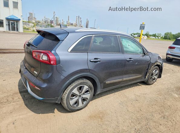 KNDCD3LD7K5312209 2019 KIA NIRO Black უკანა მარჯვენა