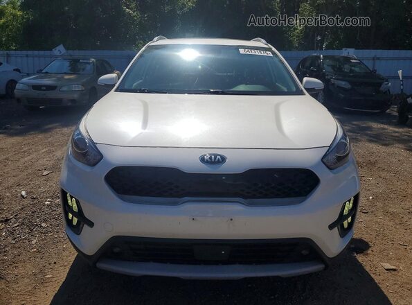 KNDCD3LD8L5391620 2020 KIA NIRO White წინა ხედი