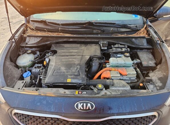 KNDCD3LDXK5222634 2019 KIA NIRO Charcoal Вид підкапотного простору