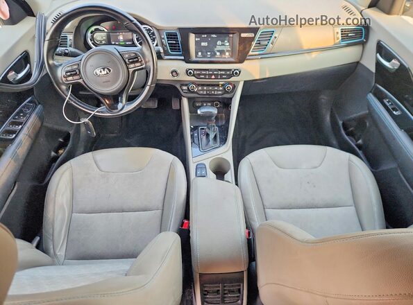 KNDCD3LDXK5222634 2019 KIA NIRO Charcoal Вид панелі приладів