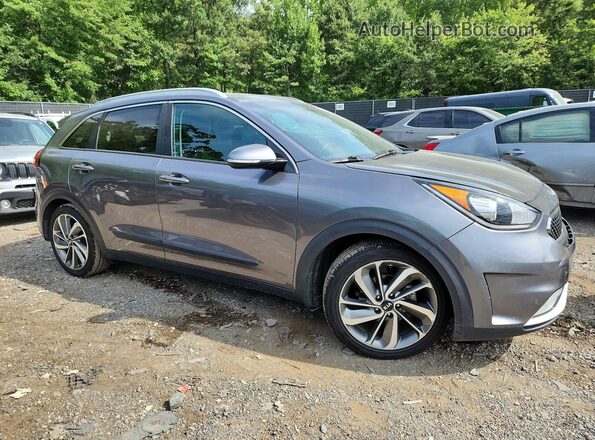 KNDCE3LC1H5063418 2017 KIA NIRO Gray წინა მარჯვენა