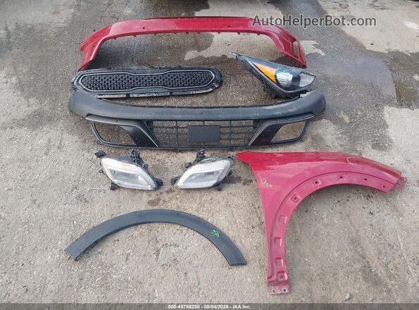 KNDCE3LC1J5171334 2018 KIA NIRO Red Vista del cuadro de instrumentos