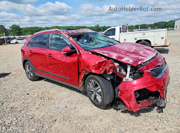 KNDCE3LC2M5466494 2021 KIA NIRO Красный Передняя правая четверть