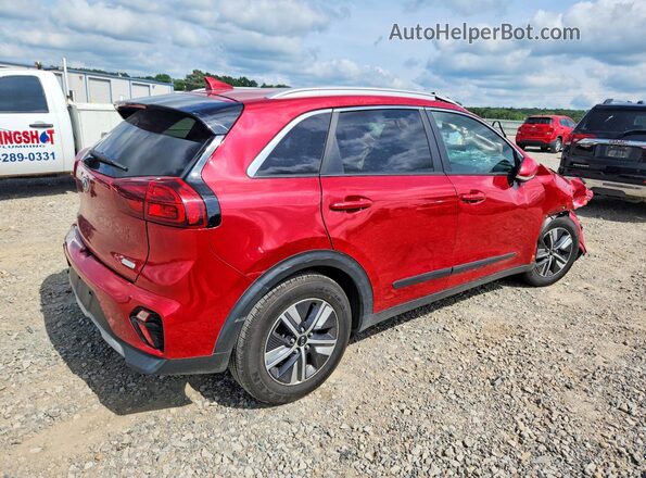 KNDCE3LC2M5466494 2021 KIA NIRO Красный Задняя правая четверть