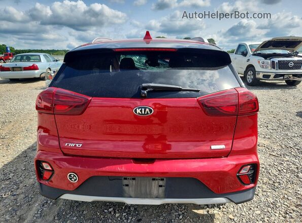 KNDCE3LC2M5466494 2021 KIA NIRO Красный Вид сзади