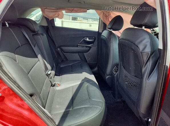 KNDCE3LC2M5466494 2021 KIA NIRO Красный Вид задних сидений