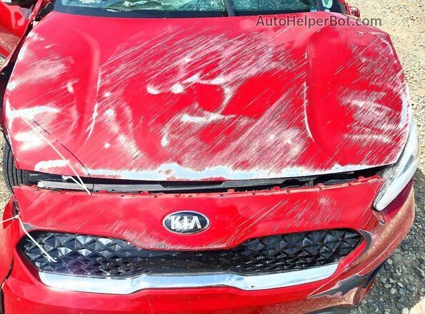 KNDCE3LC2M5466494 2021 KIA NIRO Красный Вид задней части салона