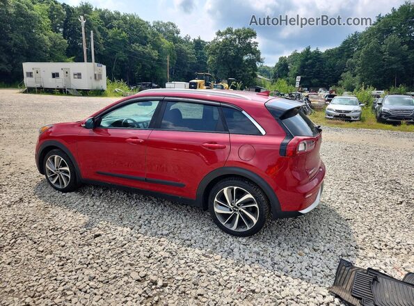 KNDCE3LC4H5049075 2017 KIA NIRO Red Հետևի ձախ