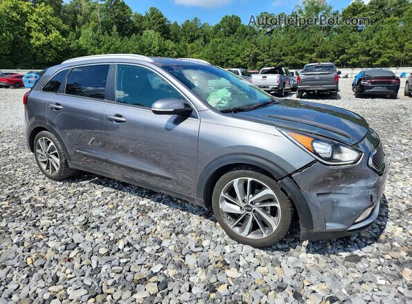 KNDCE3LC4H5057807 2017 KIA NIRO Серый Передняя правая четверть