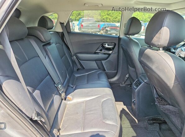 KNDCE3LC4H5057807 2017 KIA NIRO Серый Вид задней части салона