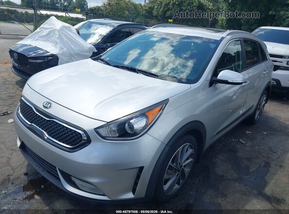 KNDCE3LC4H5082450 2017 KIA NIRO Silver Przód lewy
