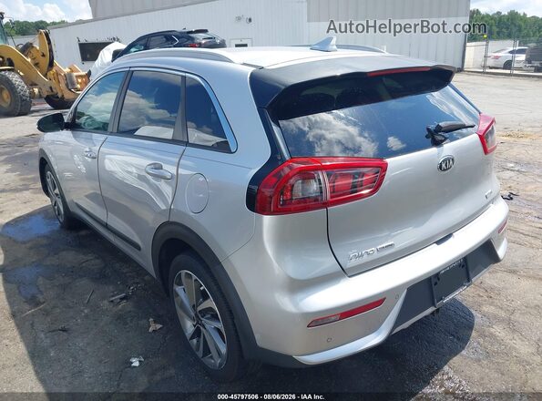 KNDCE3LC4H5082450 2017 KIA NIRO Silver Tył lewy