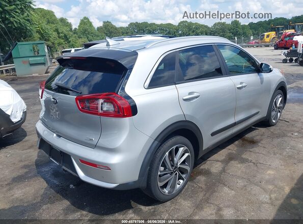 KNDCE3LC4H5082450 2017 KIA NIRO Silver Tył prawy