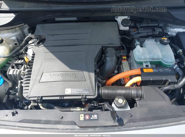 KNDCE3LC4H5082450 2017 KIA NIRO Silver Widok z tyłu