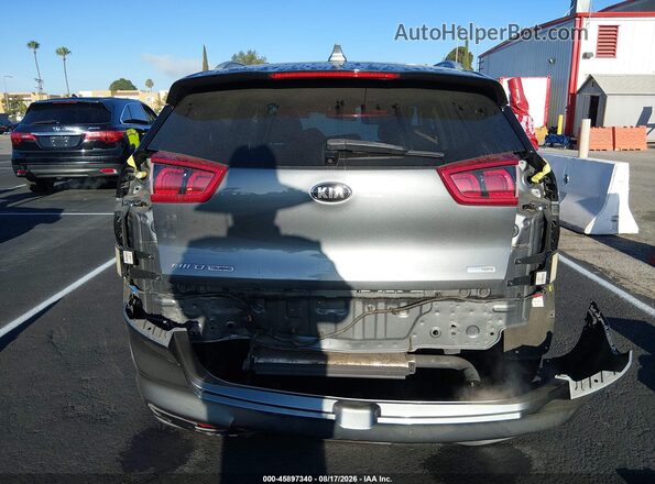 KNDCE3LC5H5051546 2017 KIA NIRO Black წინა ხედი
