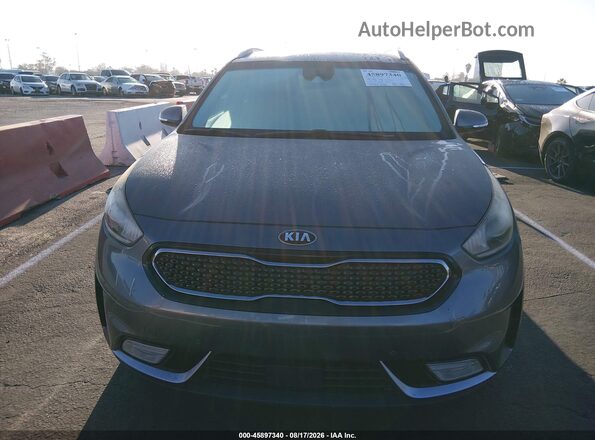 KNDCE3LC5H5051546 2017 KIA NIRO Black უკანა სალონის ხედი
