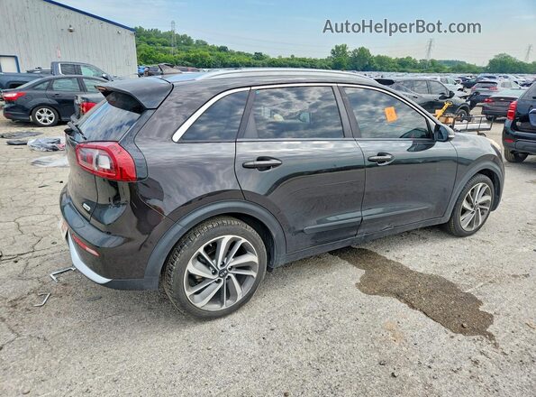 KNDCE3LC5J5174480 2018 KIA NIRO Purple Trasero derecho