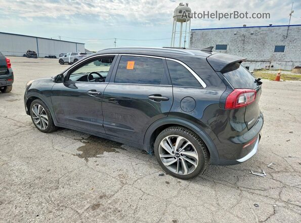 KNDCE3LC5J5174480 2018 KIA NIRO Purple Trasero izquierdo